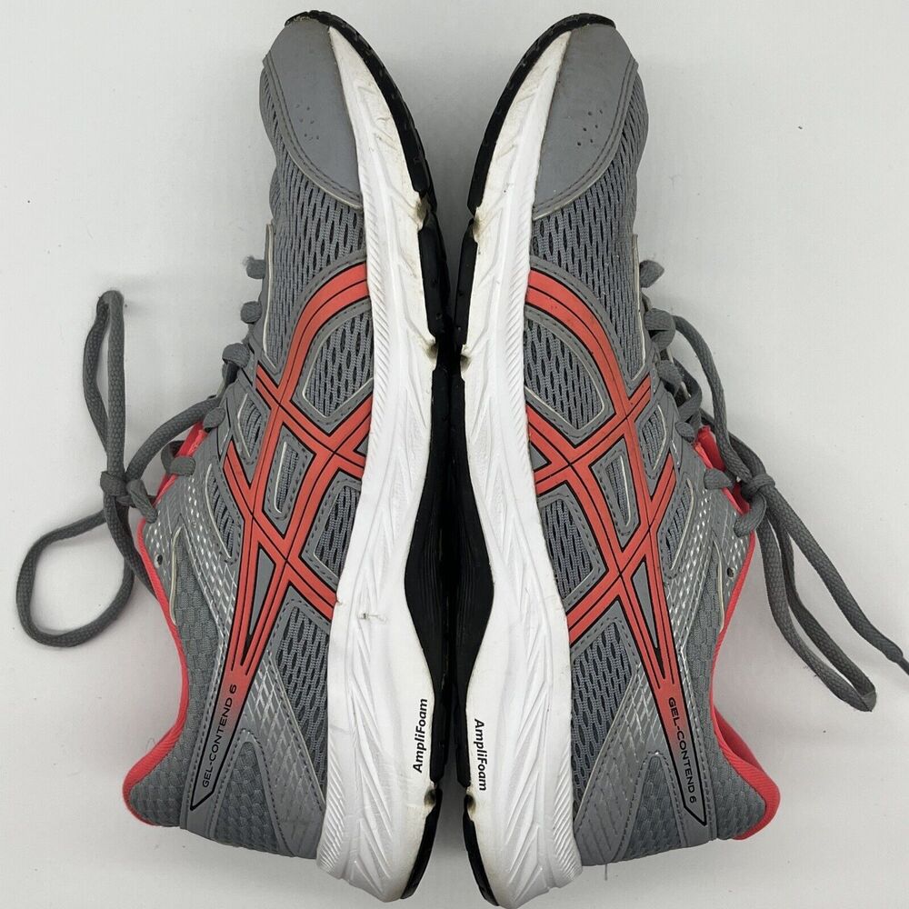 ASICS GEL-Contend 6 1012A571 Running Shoes, Women's Size 8.5, Grey/Pink - Picture 6 of 10